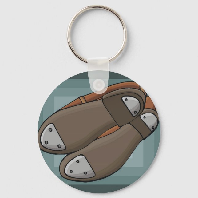 Tryck på skon nyckelring (Framsida)