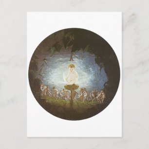 Tryck på Skriv ut av Richard Dadd Vykort