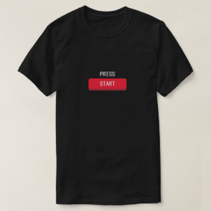 Tryck på Start - Classic Gamer's Edition T-Shirt