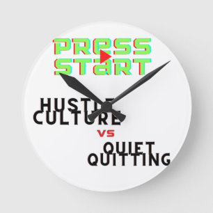 TRYCK PÅ START, HUSTLE CULTURE VS QUIET QUITING RUND KLOCKA