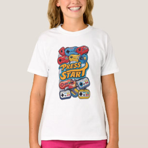 Tryck på Start T Shirt