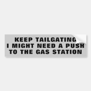 Tryck på till Gas Station Bildekal