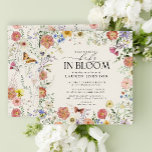 Tryck på Wildblomma Blommigt Baby i Bloom Shower Inbjudningar<br><div class="desc">Tittar du en speciell inbjudan att fira din kommande babydusch? Dra inspiration från naturens skönhet och välj vår pressade jägerblomma blommigt ram-barnduschinbjudan! Med den här designen har vi tagit vår kärlek av pressade blommor och kombinerat den med en elegant som har en handskriven modern kalligrafi, som garanterar att din stora...</div>