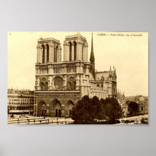 Tryck - Paris, Notre Dame