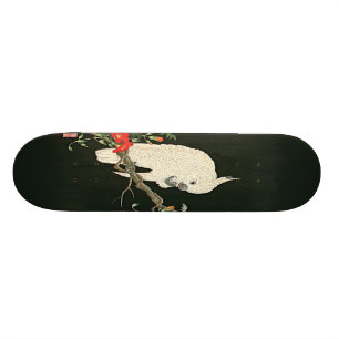 Tryck Skateboar för konst för Nishimura vitkakad Skateboard Bräda 21,5 Cm