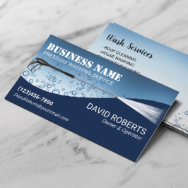 Tryck som Tvättar Vatten Tvättar Städning strömför Visitkort