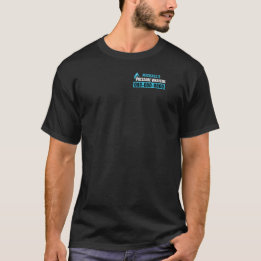 Tryck Tvättande Mörk Färg T-Shirt