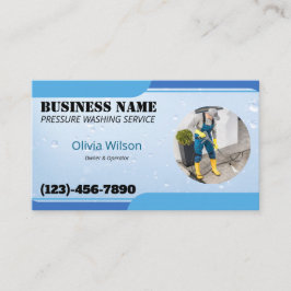 Tryck Tvättande ström Tvätta droppar av blått Vatt Visitkort