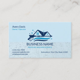Tryck Tvättande ström Tvätta Städning droppar av V Visitkort