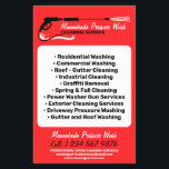 Tryck Tvättande strömförbrukning Tvättande Profess Flygblad<br><div class="desc">Tryck Tvättande strömförbrukning Tvättande Professionell röd</div>