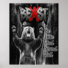 Tryck, Värdeaffischpapper (halvblank) Poster