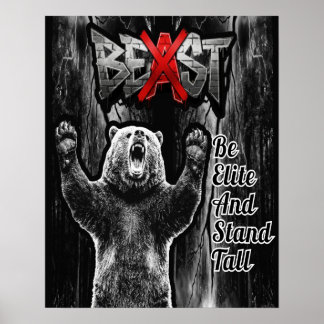 Tryck, Värdeaffischpapper (halvblank) Poster