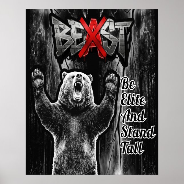 Tryck, Värdeaffischpapper (halvblank) Poster (Framsidan)