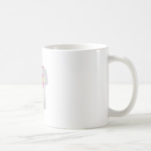 Tryckbar grafisk tshirtpopkonst kaffemugg