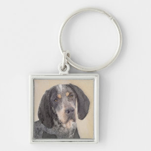 Tryckbarhetskontindelning - Cute Original Hund Ar Fyrkantig Silverfärgad Nyckelring