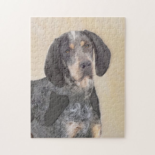 Tryckbarhetskontindelning - Cute Original Hund Ar Pussel (Vertikal)