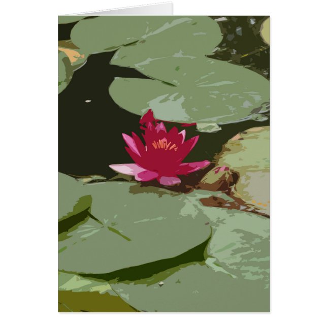 Tryckbilskonst för datapunkter hälsningskort (Framsidan)