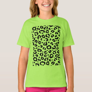 Tryckdesign T-Shirt för leopard
