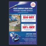 Tryckeffekt Tvättar halvsidmall Flygblad<br><div class="desc">Anpassa det här trycket tvättande (strömmande tvättande) halvsidesflygarmallsdesign till kostym för dina behov och ditt företag. Det här trycket tvättar visning för malltrycksläsare och bakgrund för vatten pärlor.</div>