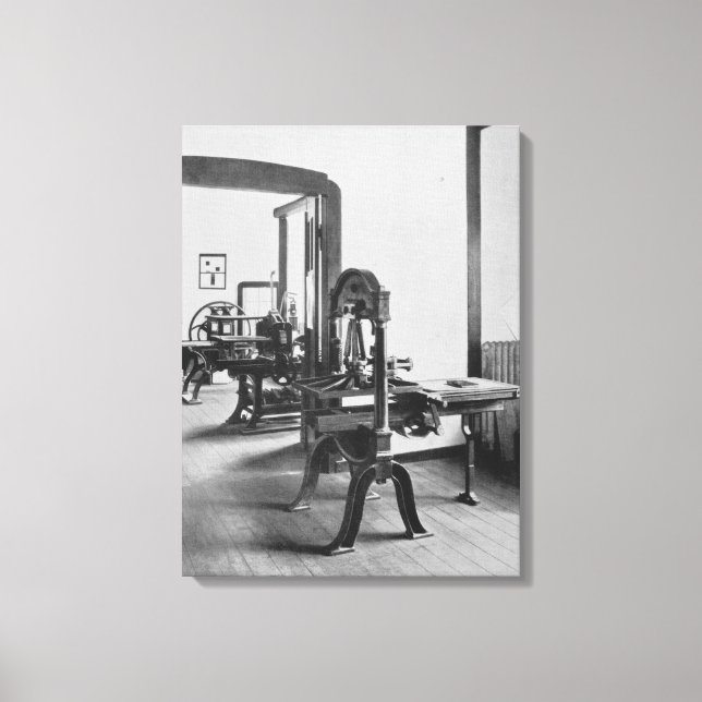 Tryckeriet kommer från Bauhs verkstäder Canvastryck (Framsida)