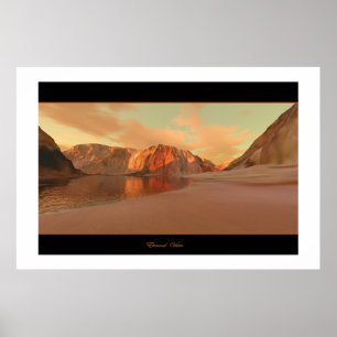 TRYCKET "ETERNAL VISTA" POSTER