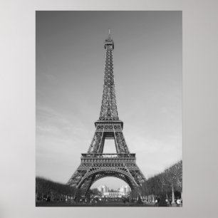Trycket för Eiffel tornaffisch Poster