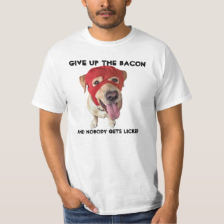 Trycket för MDD-"baconbandit" (fullt T-shirt