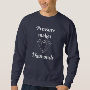 Trycket gör Diamonds sötskjorta Lång Ärmad Tröja