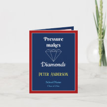 Trycket gör Diamonds Studenten-kort