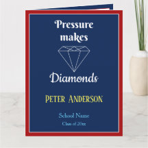 Trycket gör Diamonds Studenten-kort
