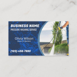Trycket Tvättar  strömförbrukning Tvättar hus Städ Visitkort