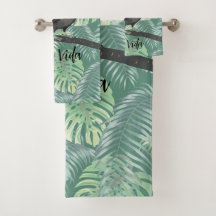 Tryckfärgad toucan Pura Vida Design Towel Set
