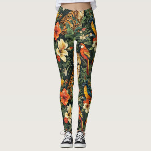 Tryckfärgning av allt-över-tryck-bensin leggings