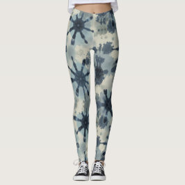 Tryckfärgseffekt sömlös Mönster Leggings