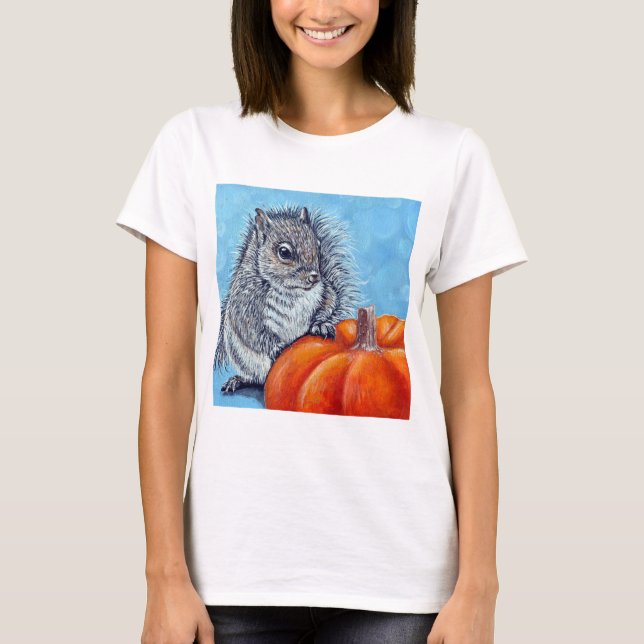 Tryckfärgsfärg T Shirt (Framsida)