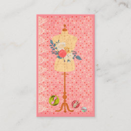 Tryckformulär för Seamstress Dressmaker Designer Visitkort