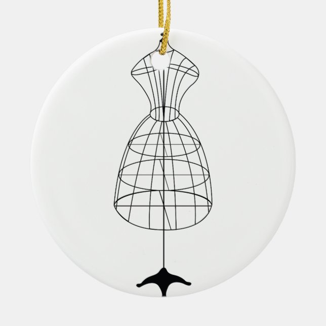 Tryckformulär Julgransprydnad Keramik (Framsidan)