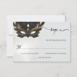 Tryckkod Prom Costume MasqueraBoll Bröllop OSA Kort