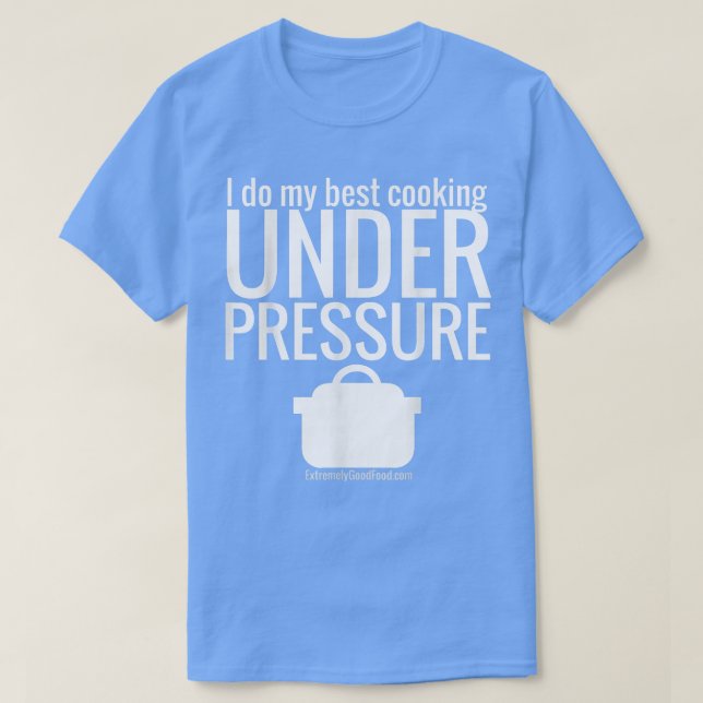 Tryckkokande Älskare T Shirt (Design framsida)
