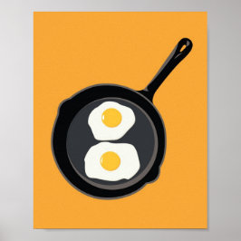 Tryckning av ägg poster