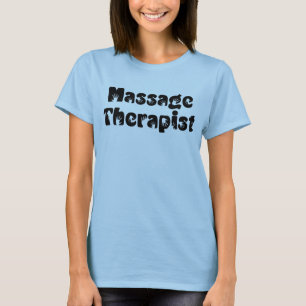 Tryckning av massageterapihandskrivare t shirt
