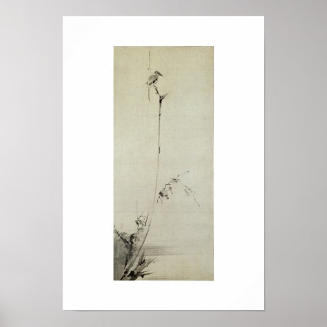 Tryckning av Miyamoto Musashi, c. 1 600 Poster (Framsidan)