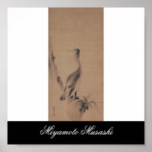 Tryckning av Miyamoto Musashi, c. 1 600 Poster