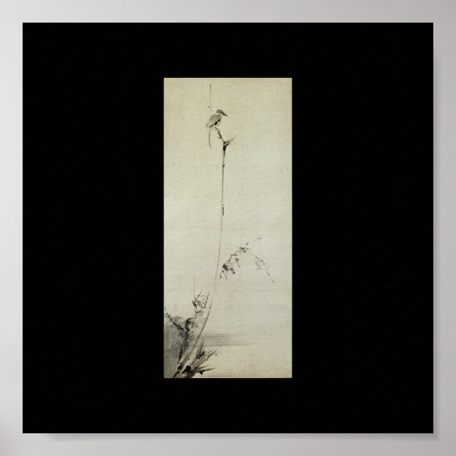 Tryckning av Miyamoto Musashi, c. 1 600 Poster (Framsidan)