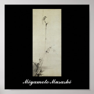 Tryckning av Miyamoto Musashi, c. 1 600 Poster