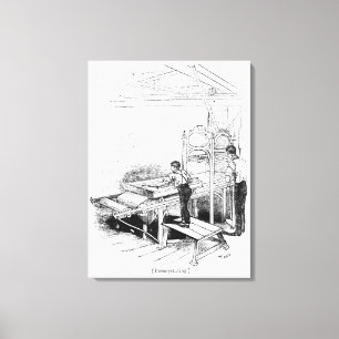 Tryckning Canvastryck