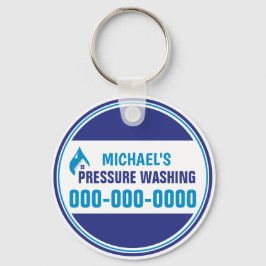 Tryckning Tvättande runda nyckelkedjor Nyckelring