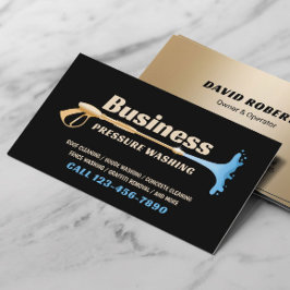 Tryckning Tvättande strömförsörjning Tvättar tjäns Visitkort