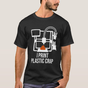 Tryckpenna med 3d-Maskin-filtret Resi T Shirt