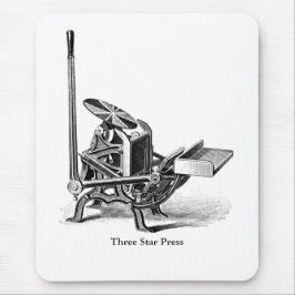 Tryckpress C&P Pilot letterpress musmatta